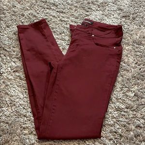 Burgundy/Maroon DJeans